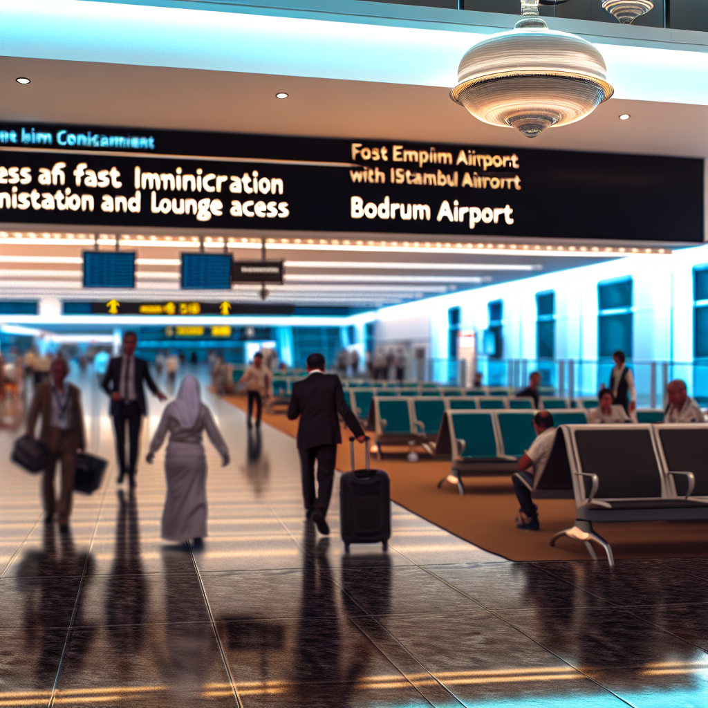 Experience Seamless Travel with Gate-to-Gate VIP Service at Bodrum Airport: Step-by-Step Guide - Bodrum Airport Fast Immigration, Bodrum Airport Lounge Access, Fast Track Service at Bodrum Airport